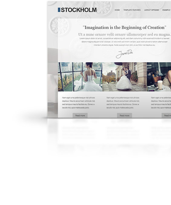 Stockholm Joomla Template