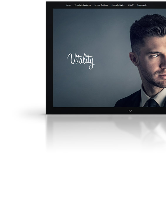 Vitality Joomla Template